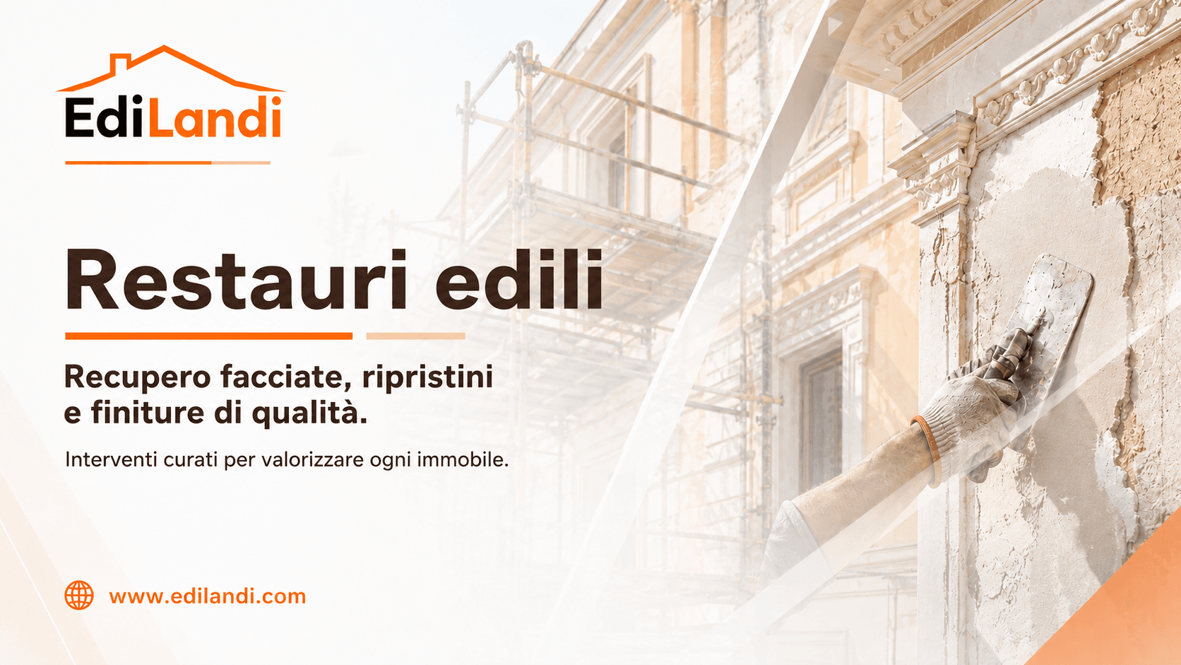 Interno in ristrutturazione con operai in azione